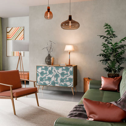 WATERSPOUT SONGIBIRD 2-Door Sideboard in Oak Effect