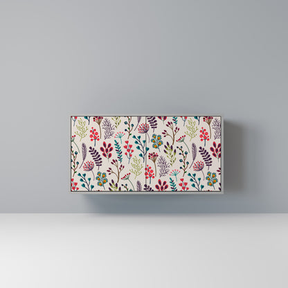 AUTUMN SUNDRIES Madia a 2 Ante in Finitura Grigia