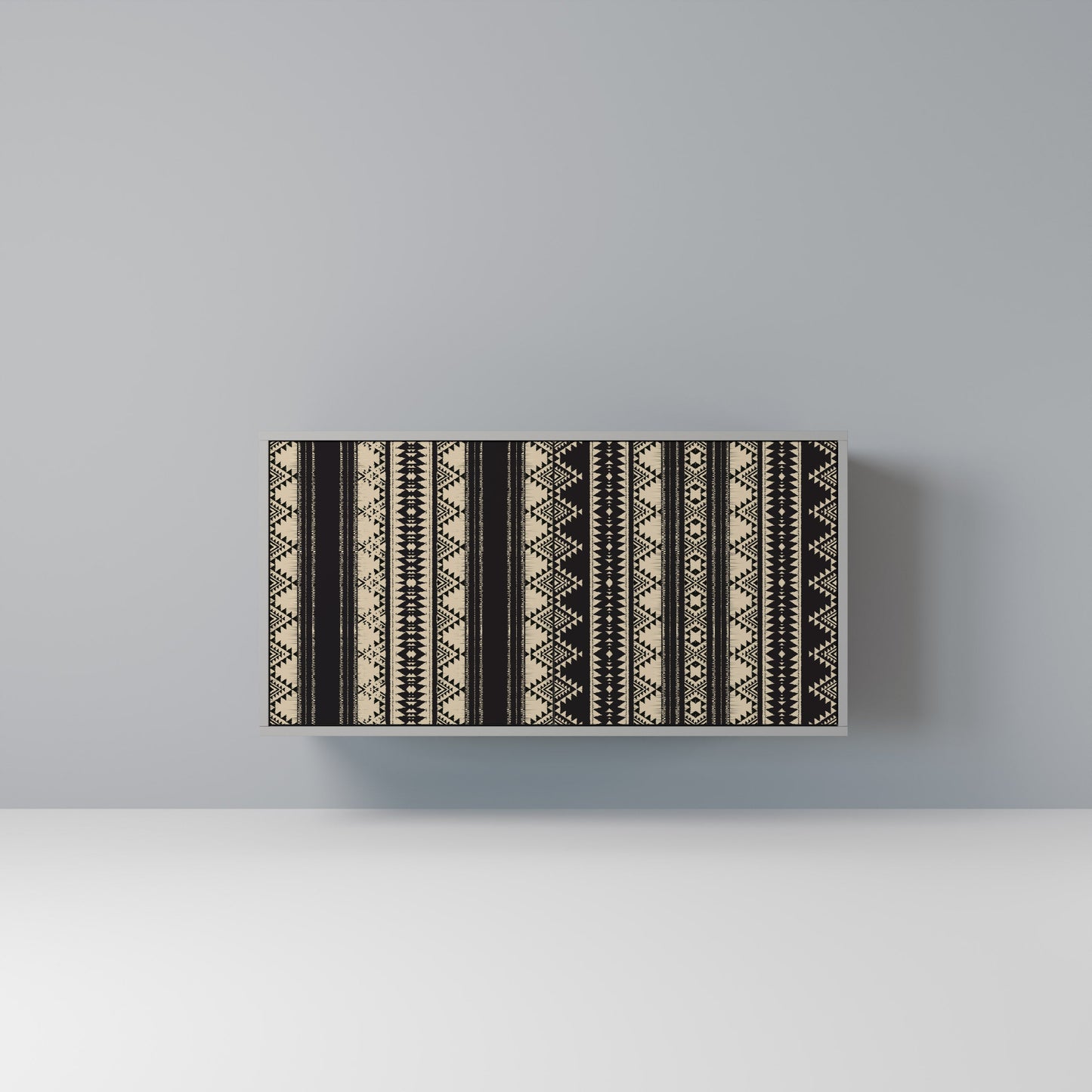 AZTEC Madia a 2 Ante in Finitura Grigia