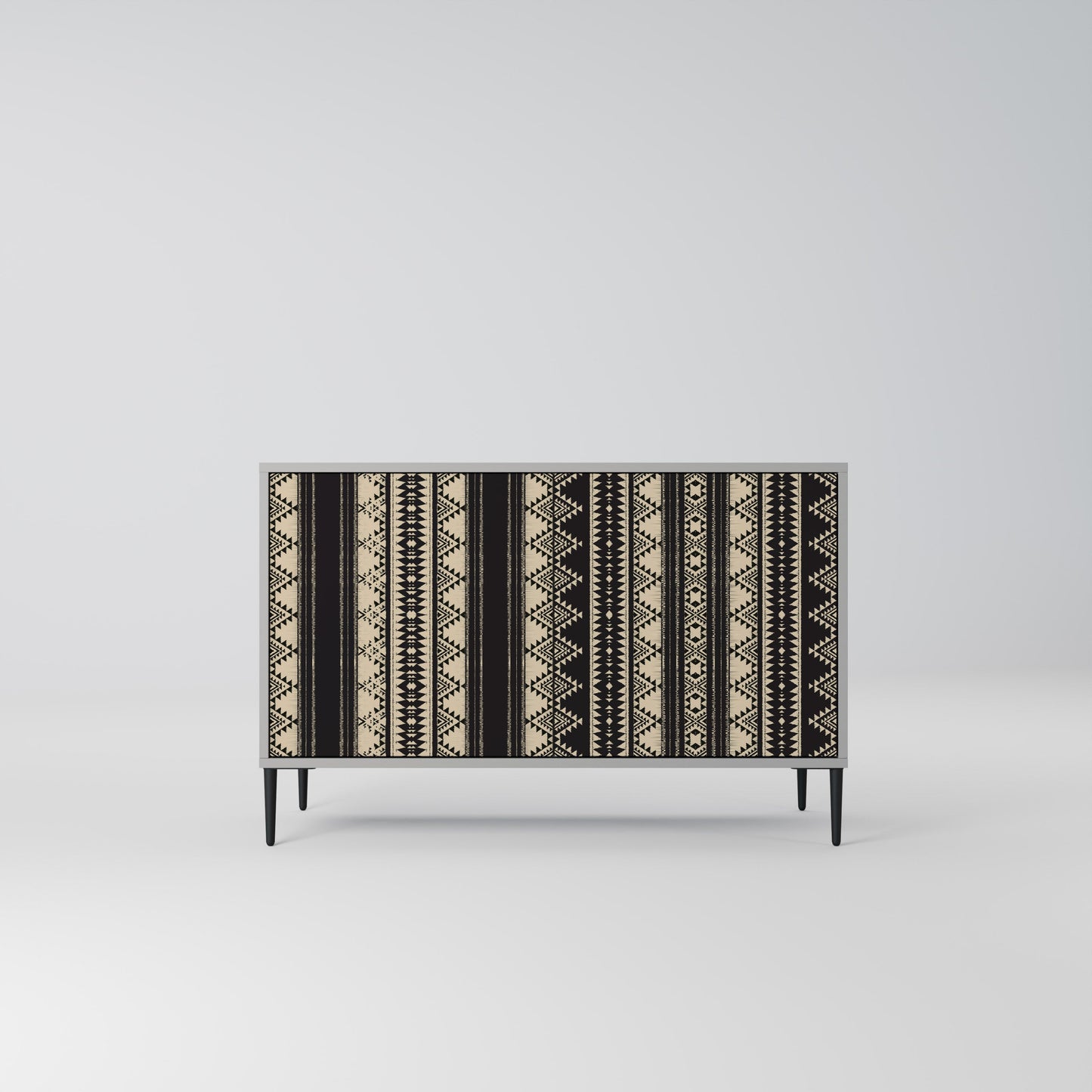 AZTEC Madia a 2 Ante in Finitura Grigia