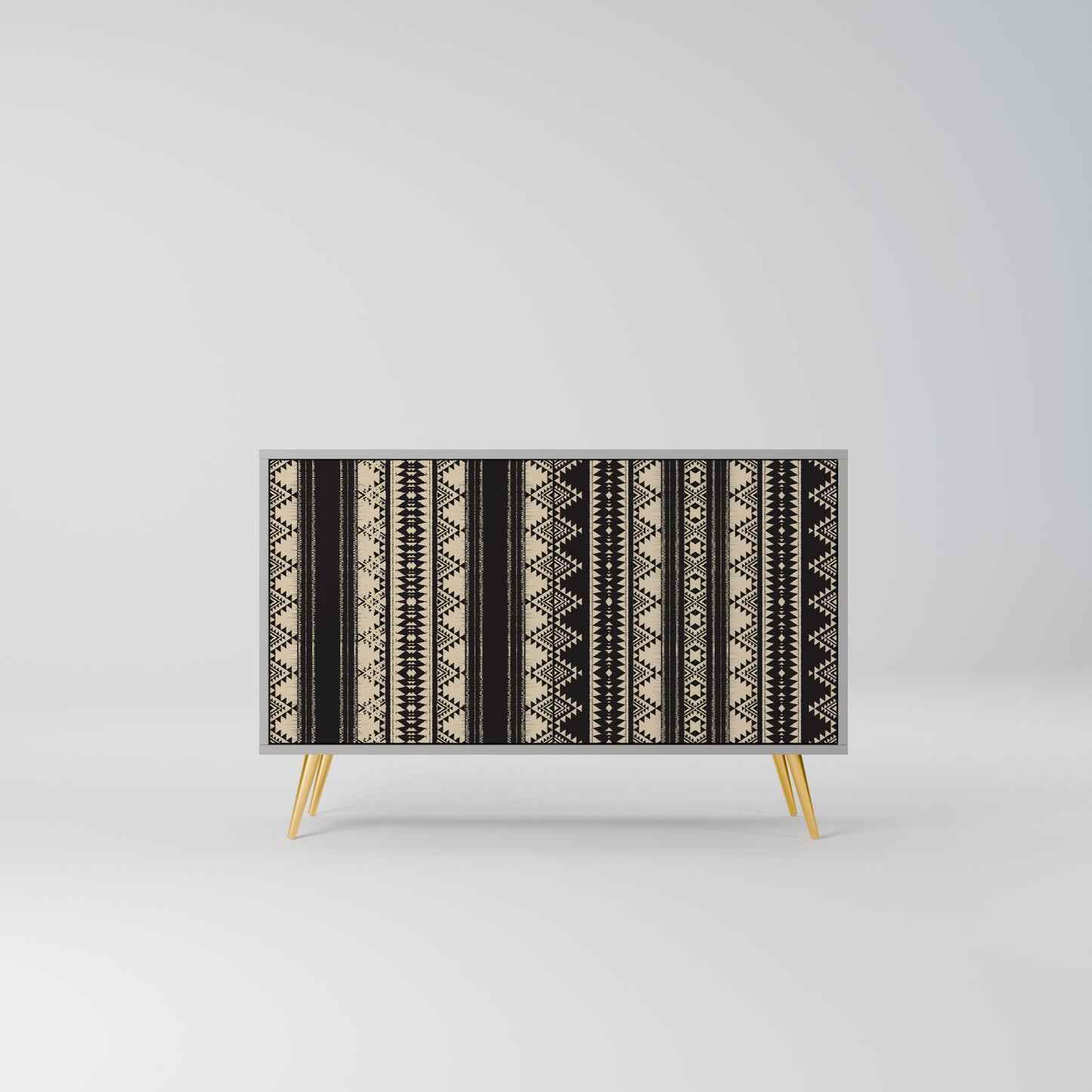 AZTEC Madia a 2 Ante in Finitura Grigia