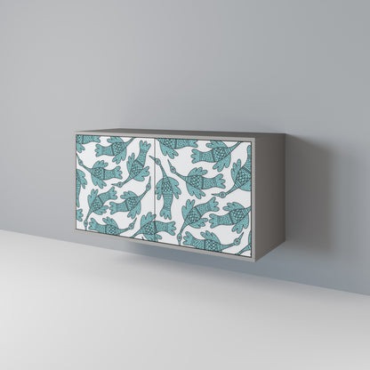 WATERSPOUT SONGIBIRD 2-Door Sideboard in Grey Finish