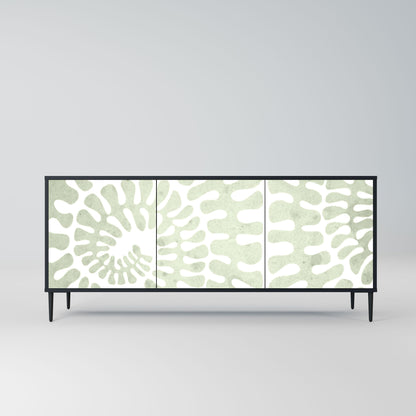 HELIX DANCE 3-Door Sideboard in Black Finish