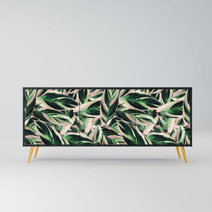 EERIE STROMANTHE 3-Door Sideboard in Black Finish