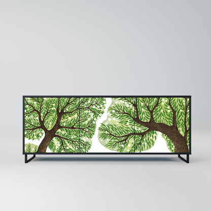 WILDERNESS DASH Madia a 3 Ante in Finitura Nera