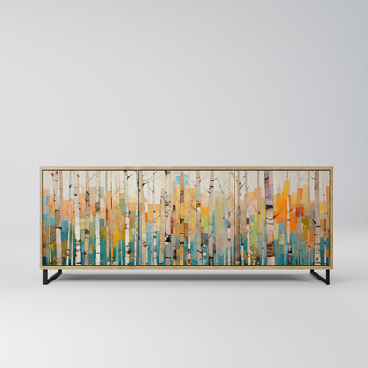 BIRCH KALEIDOSCOPE 3-Door Sideboard in Oak Effect