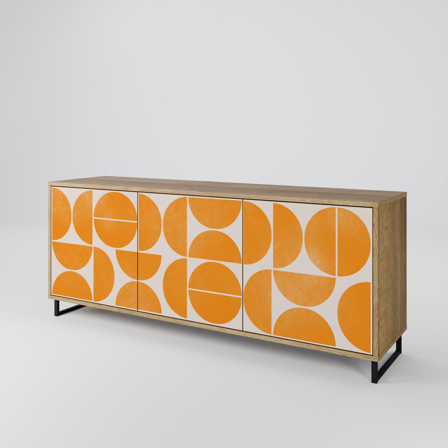 RECURRING DREAMS 3-Door Sideboard in Oak Effect