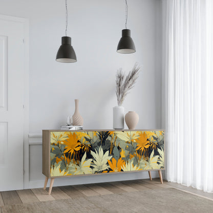 SUNKISSED LILY 3-Door Sideboard in Oak Effect