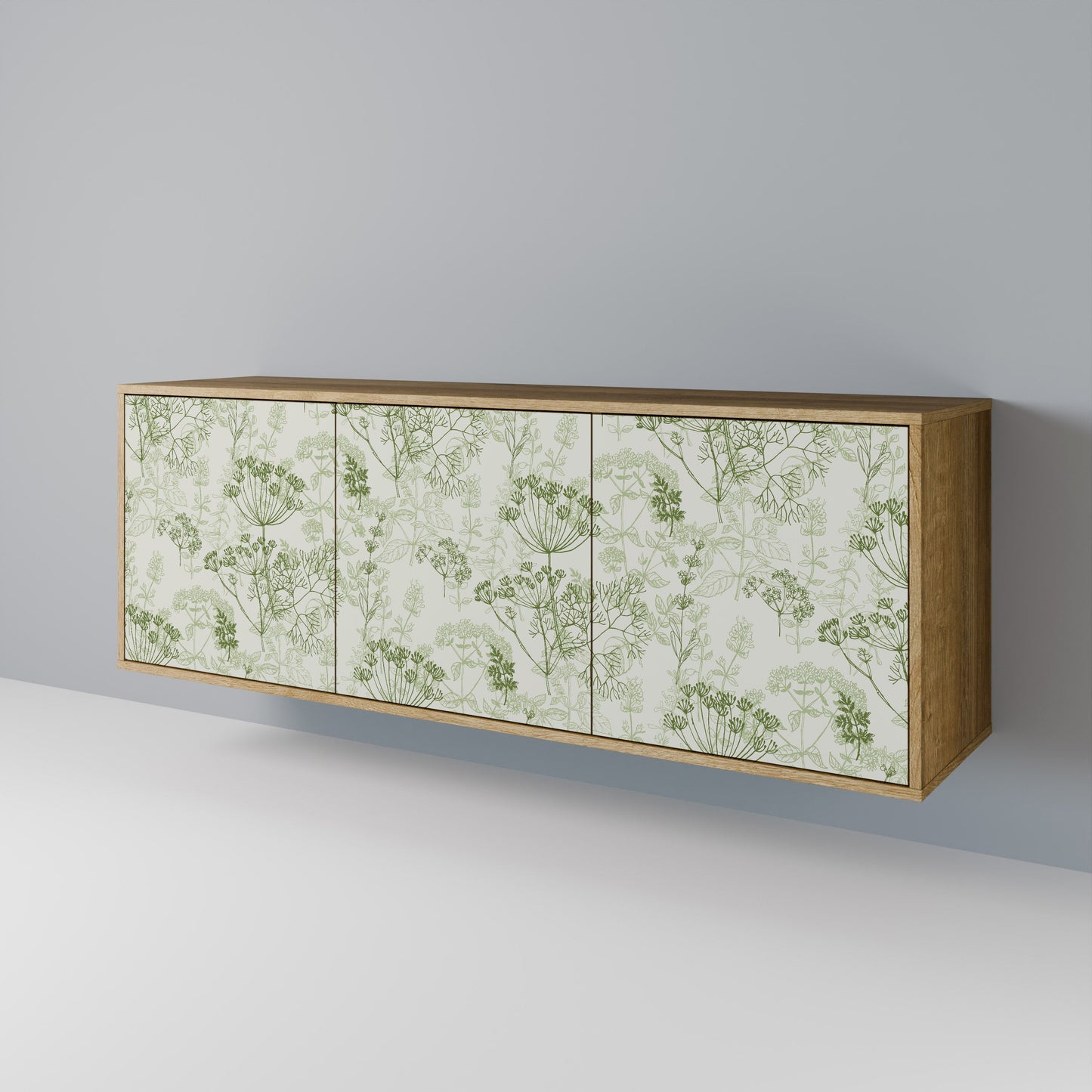 FENNEL BALDACHIN 3-Door Sideboard in Oak Effect