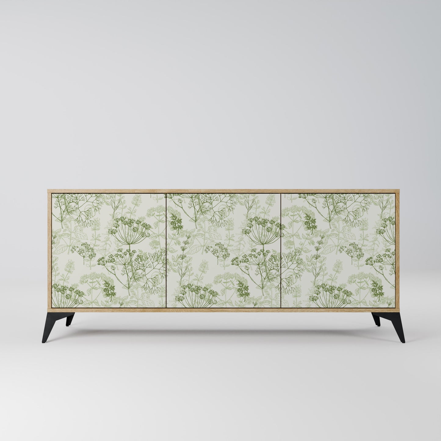 FENNEL BALDACHIN 3-Door Sideboard in Oak Effect