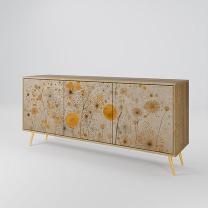 MORNING GLADE 3-Door Sideboard in Oak Effect