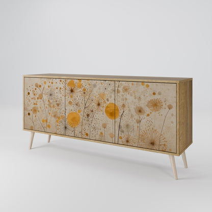 MORNING GLADE 3-Door Sideboard in Oak Effect