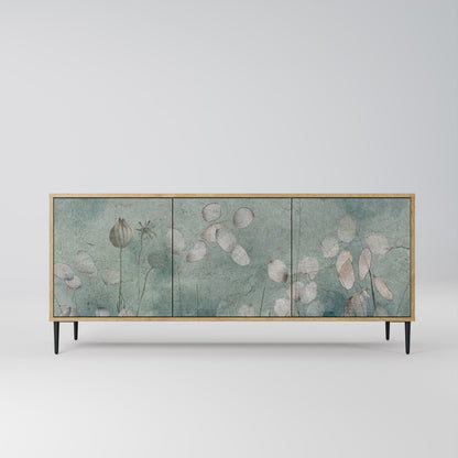 NIGHT LADY 3-Door Sideboard in Oak Effect