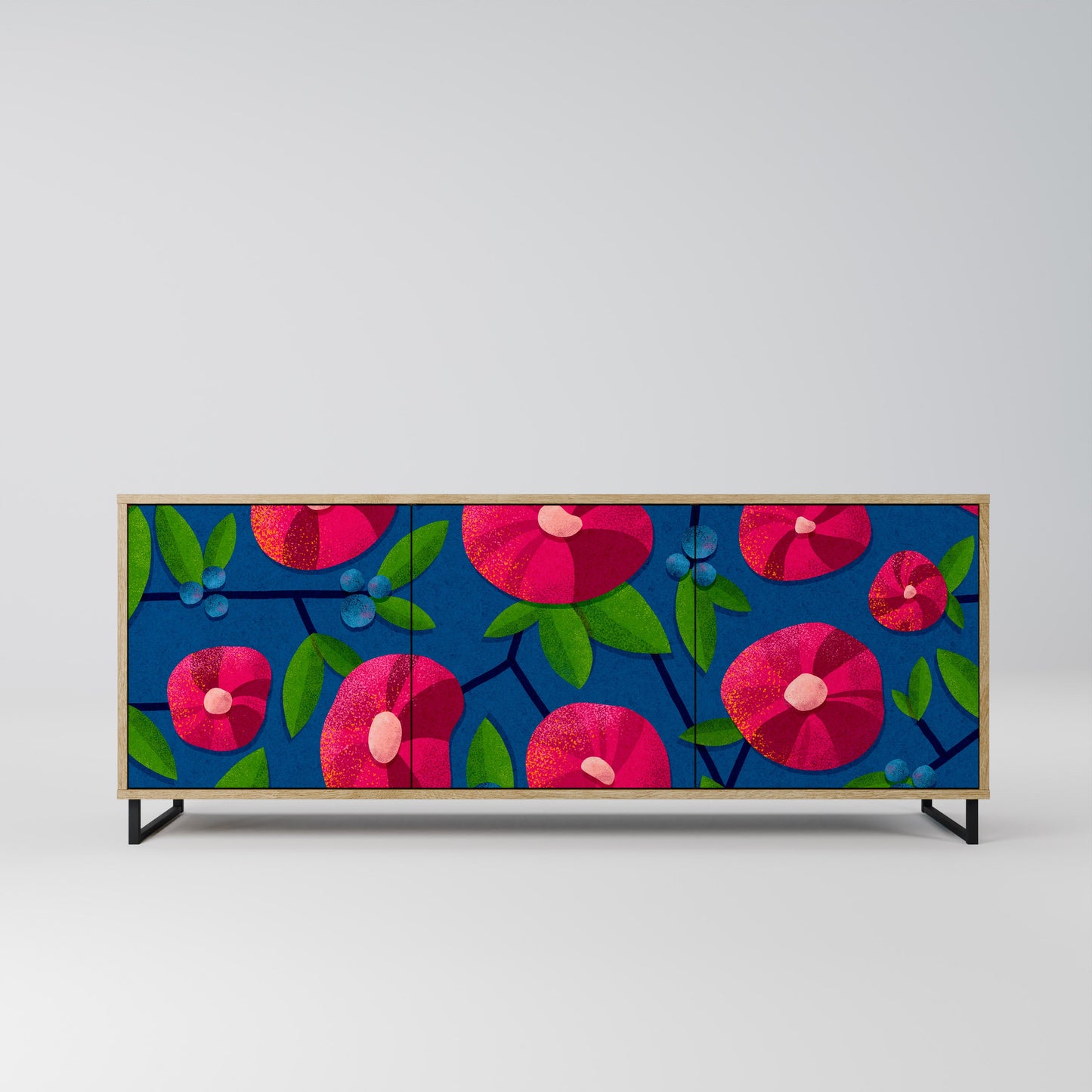 SPRING THOUGHTS 3-Door Sideboard in Oak Effect