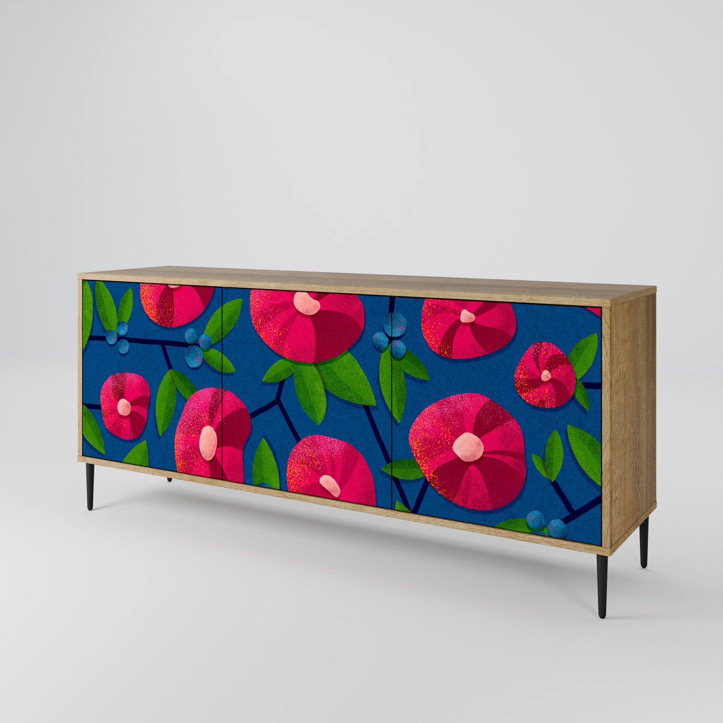 SPRING THOUGHTS 3-Door Sideboard in Oak Effect