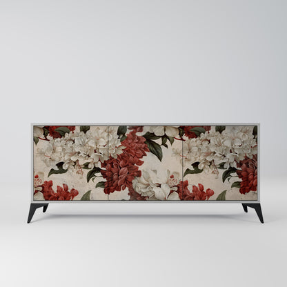 EPHEMERAL DAYS 3-Door Sideboard in Grey Finish