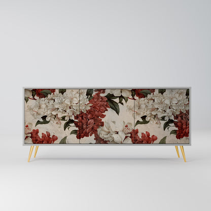 EPHEMERAL DAYS 3-Door Sideboard in Grey Finish