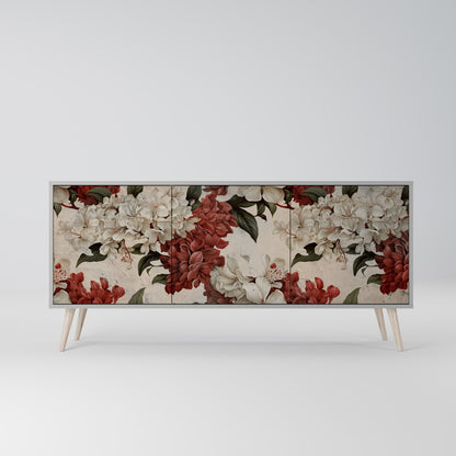 EPHEMERAL DAYS 3-Door Sideboard in Grey Finish