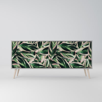 EERIE STROMANTHE 3-Door Sideboard in Grey Finish