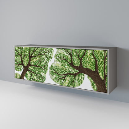 WILDERNESS DASH 3-Door Sideboard in Grey Finish