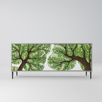 WILDERNESS DASH 3-Door Sideboard in Grey Finish