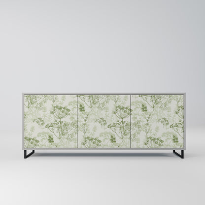 FENNEL BALDACHIN 3-Door Sideboard in Grey Finish