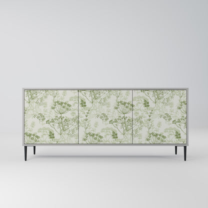 FENNEL BALDACHIN 3-Door Sideboard in Grey Finish