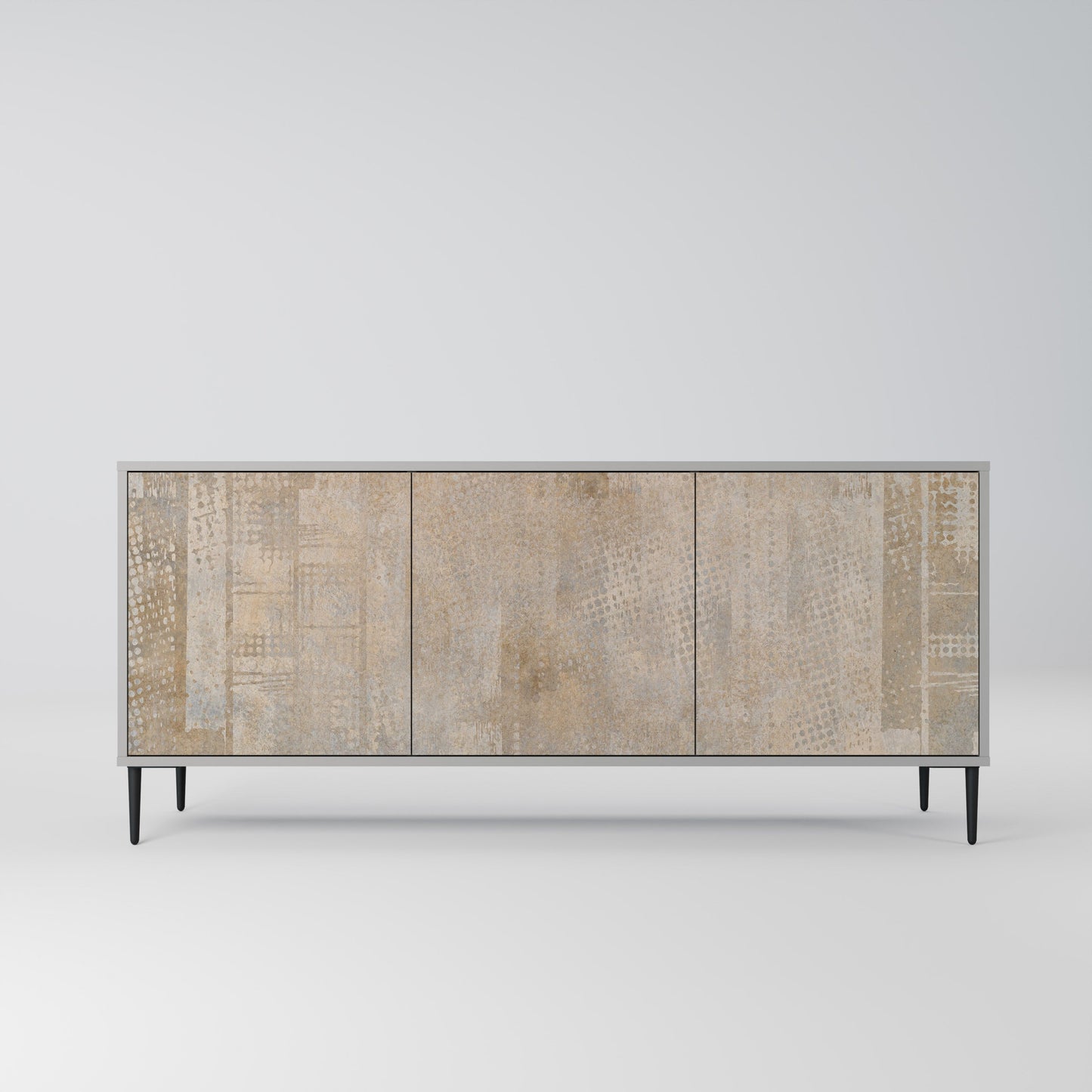 SCREEN ERROR 3-Door Sideboard in Grey Finish