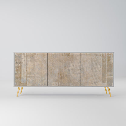 SCREEN ERROR 3-Door Sideboard in Grey Finish