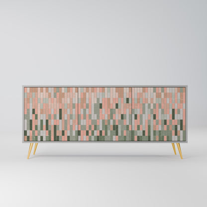 BUILDING THE FUTURE 3-Door Sideboard in Grey Finish