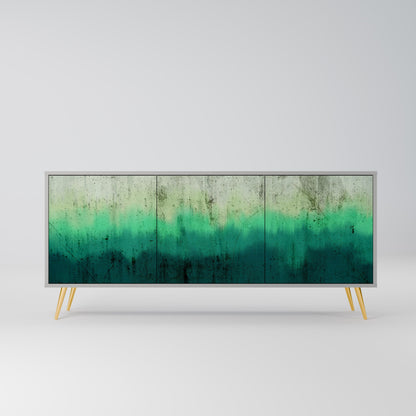 NORTHERN LIGHTS 3-Door Sideboard in Grey Finish