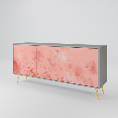 CRANE DANCE 3-Door Sideboard in Grey Finish