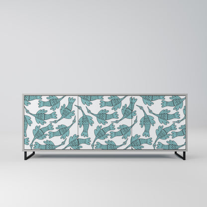 WATERSPOUT SONGIBIRD Buffet 3 Portes Finition Grise