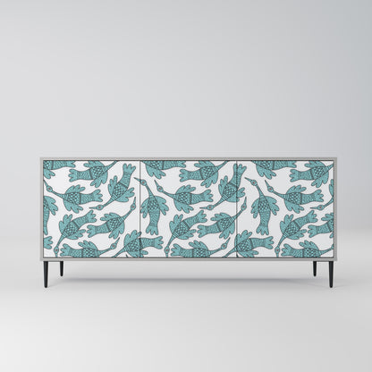 WATERSPOUT SONGIBIRD Buffet 3 Portes Finition Grise