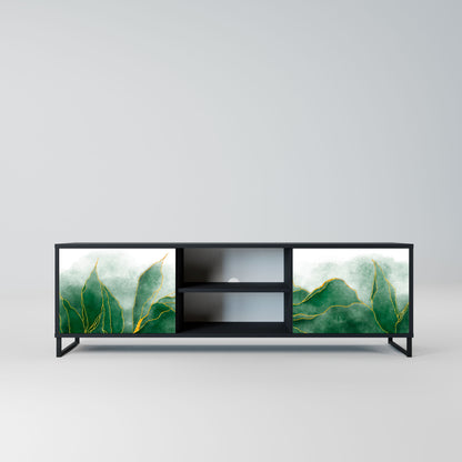 EXPENSIVE NATURE Mobile TV a 2 Ante in Finitura Nera
