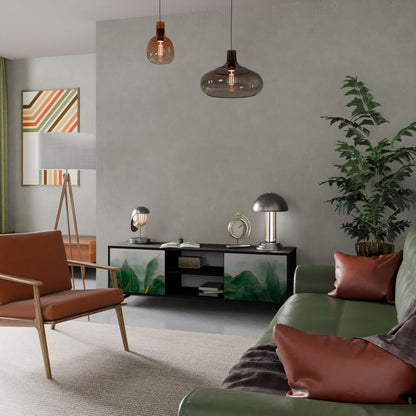 EXPENSIVE NATURE Mobile TV a 2 Ante in Finitura Nera