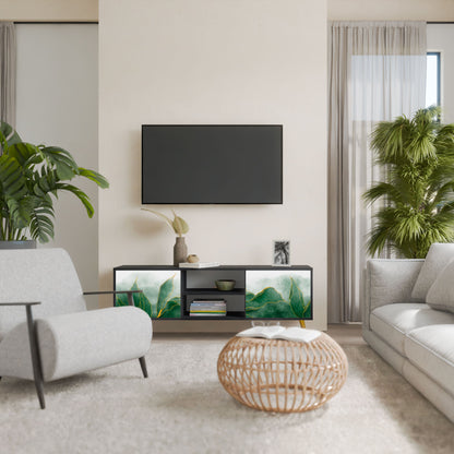 EXPENSIVE NATURE Mobile TV a 2 Ante in Finitura Nera