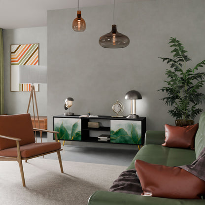 EXPENSIVE NATURE Mobile TV a 2 Ante in Finitura Nera