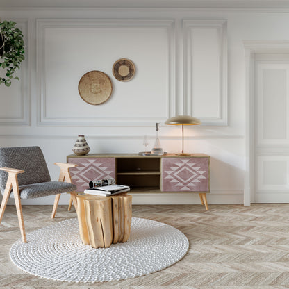 MARVEL MOSAIC Mobile TV a 2 Ante in Effetto Rovere