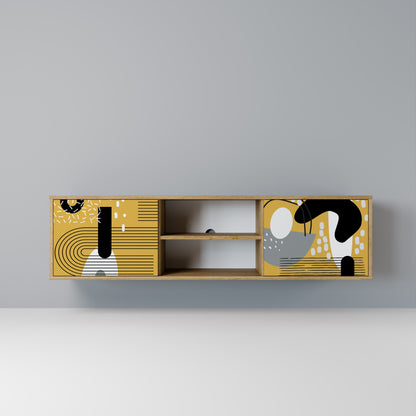 SHAPESHIFT SYMPHONY Mobile TV a 2 Ante in Effetto Rovere