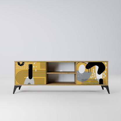 SHAPESHIFT SYMPHONY Mobile TV a 2 Ante in Effetto Rovere