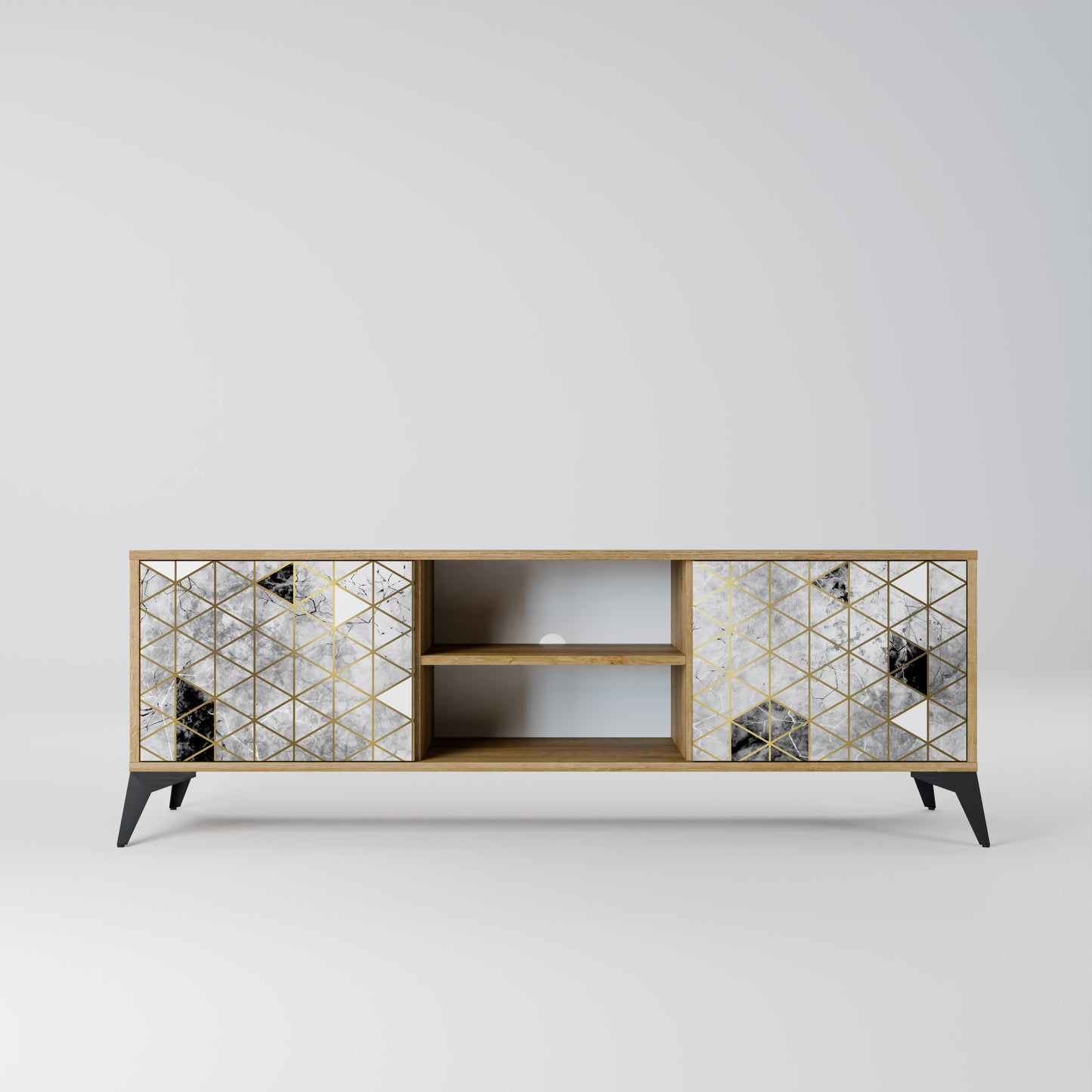 ASHEN ARIA Mobile TV a 2 Ante in Effetto Rovere