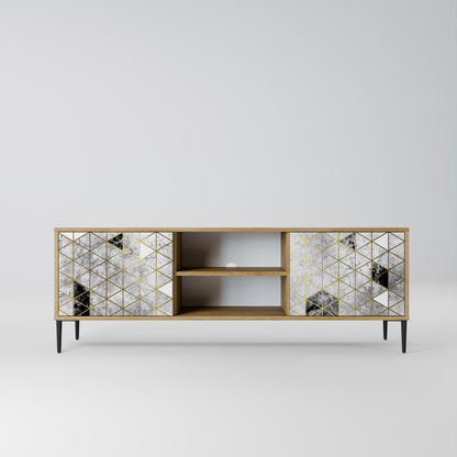 ASHEN ARIA Mobile TV a 2 Ante in Effetto Rovere