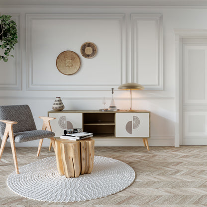 HARMONY ESSENCE Mobile TV a 2 Ante in Effetto Rovere