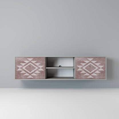 MARVEL MOSAIC Mobile TV a 2 Ante in Finitura Grigia