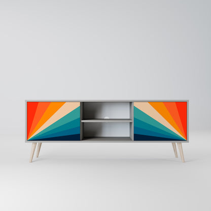 PRISM CONCUSSION Mobile TV a 2 Ante in Finitura Grigia