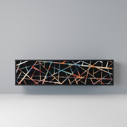 POLYGON VERVE Mobile TV a 3 Ante in Finitura Nera