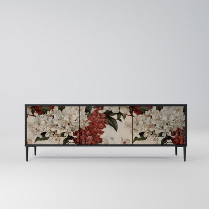 EPHEMERAL DAYS Mobile TV a 3 Ante in Finitura Nera