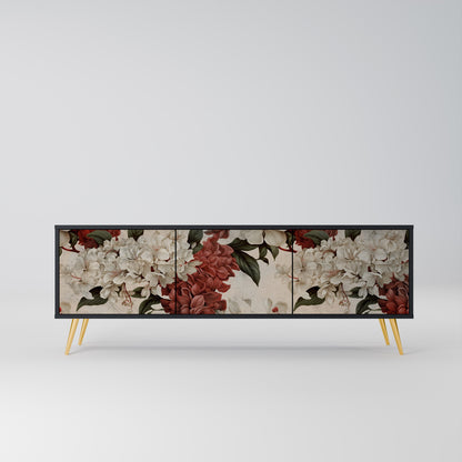 EPHEMERAL DAYS Mobile TV a 3 Ante in Finitura Nera