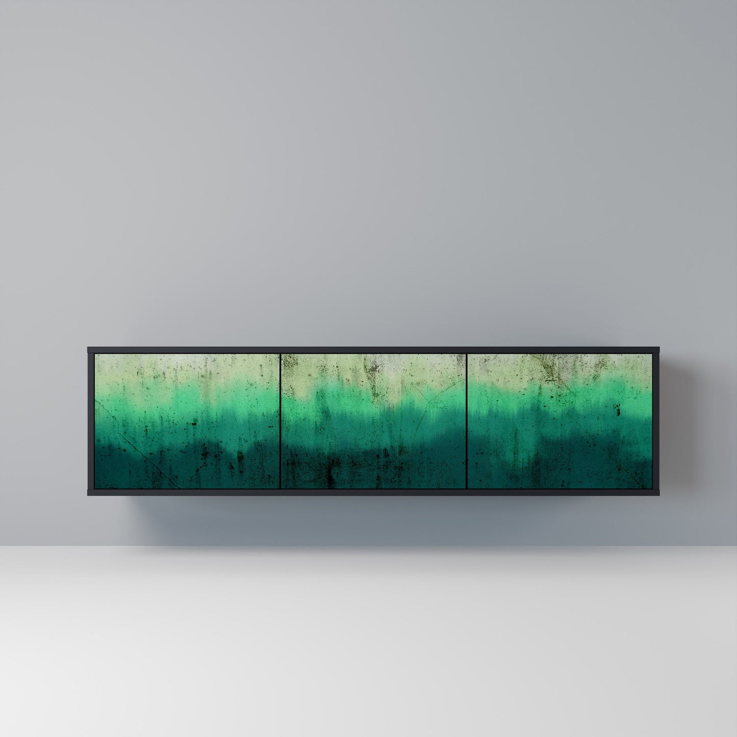 NORTHERN LIGHTS Mobile TV a 3 Ante in Finitura Nera